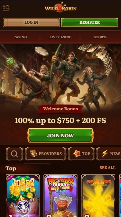 Best wildrobin casino sign up in Germany